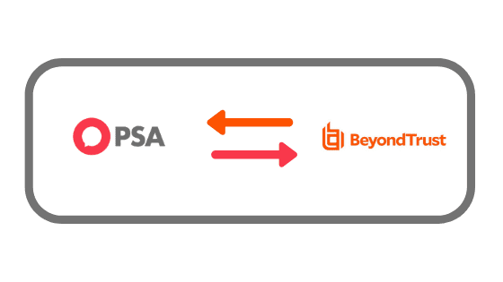 Integrate BeyondTrust with PSA software