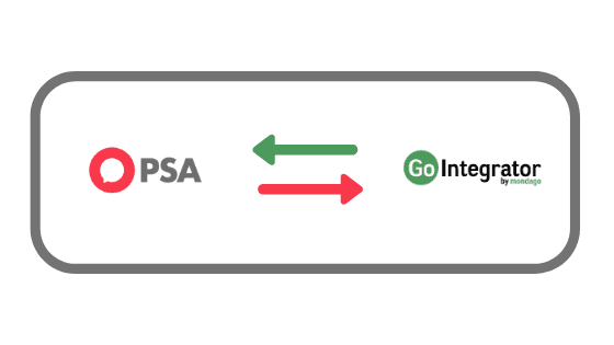 Integrate Go Integrator with PSA software