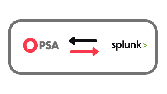 Integrate Splunk with PSA software
